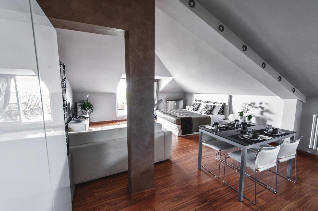 Apartamento Cute&Cozy Terrace Bérgamo Habitación foto