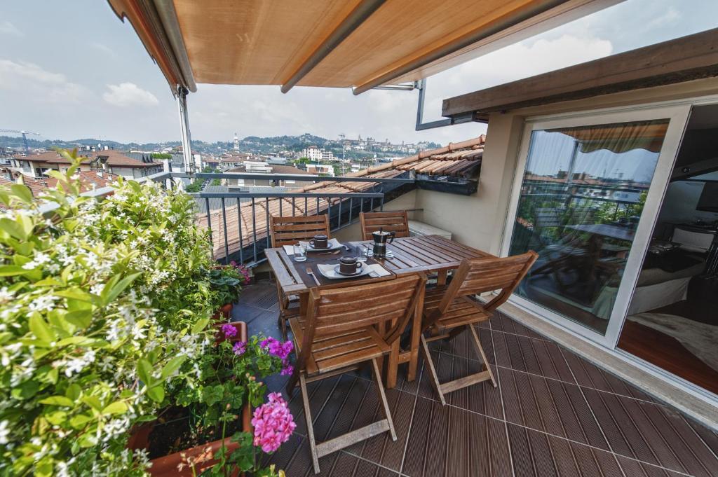 Apartamento Cute&Cozy Terrace Bérgamo Habitación foto